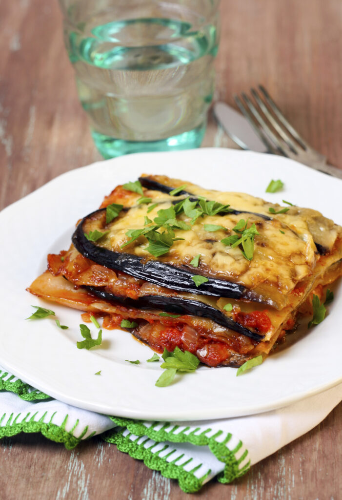 eggplant lasagna with ricotta cheese