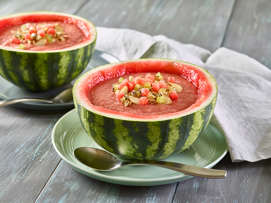 Soupe au melon d’eau