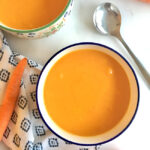 Soupe à la crème de carottes