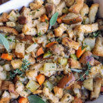 Roasted Chestnut and Pear Stuffing