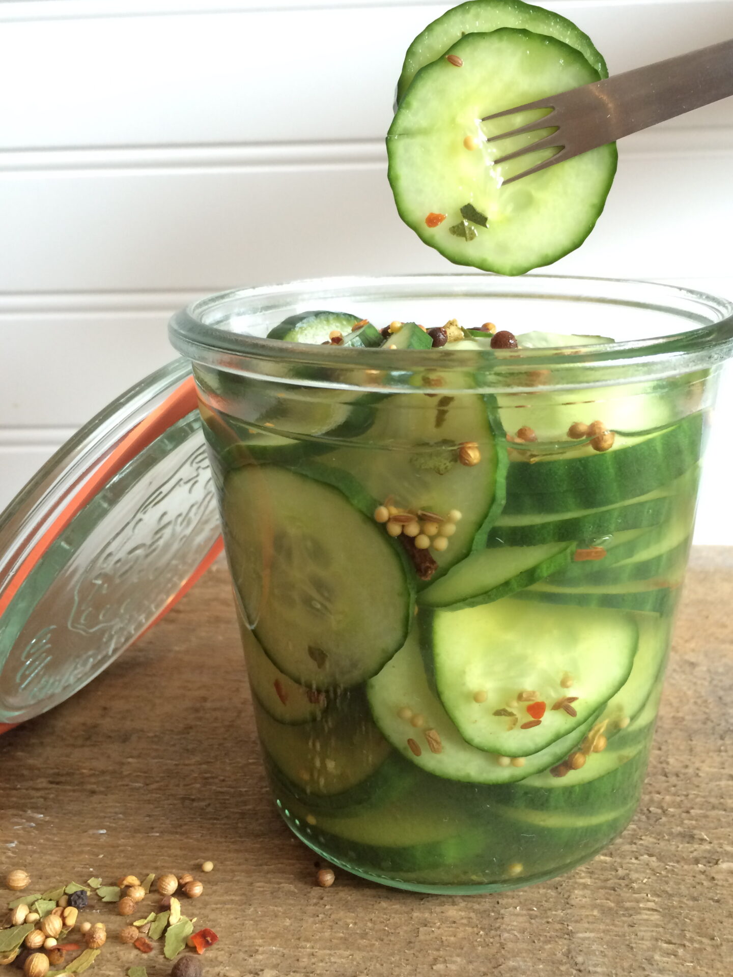 Easy Fridge Pickles