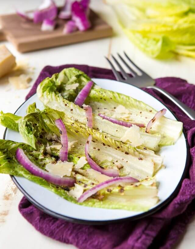 Grilled Lettuce Salad