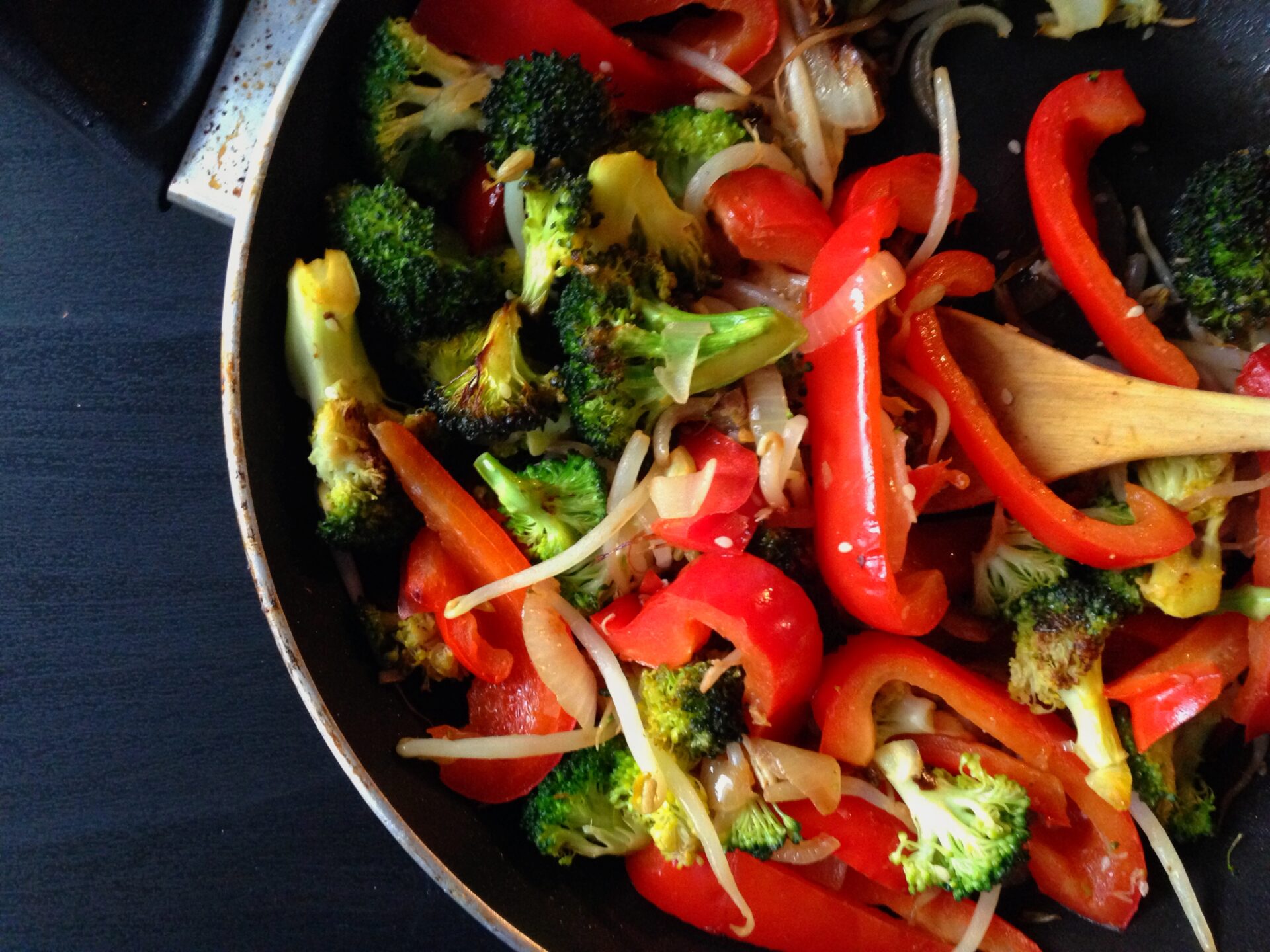 Sauté your veggies!