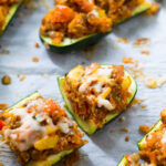 Mexican Inspired Zucchini Boats by Taylor Stinson