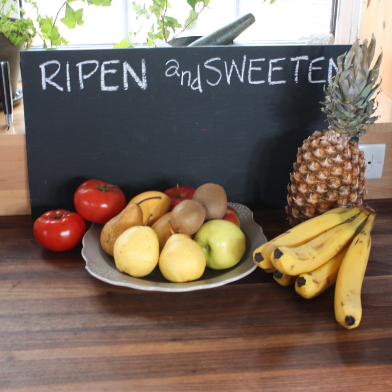 Ripen and sweeten