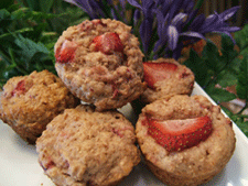 Strawberry-mini-muffins