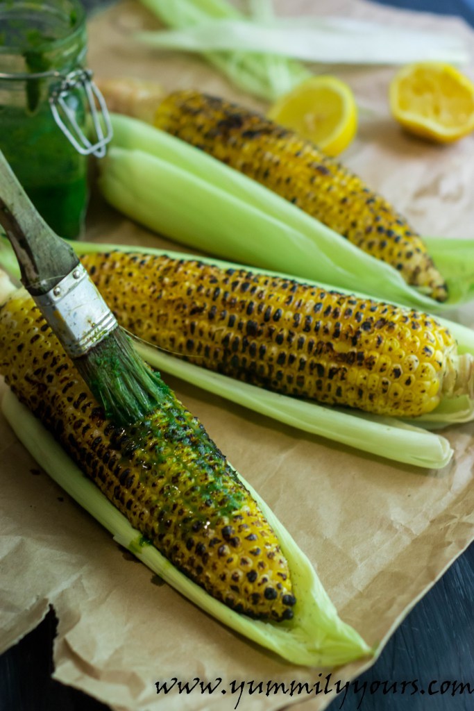 Corn on the cob from Yummily Yours