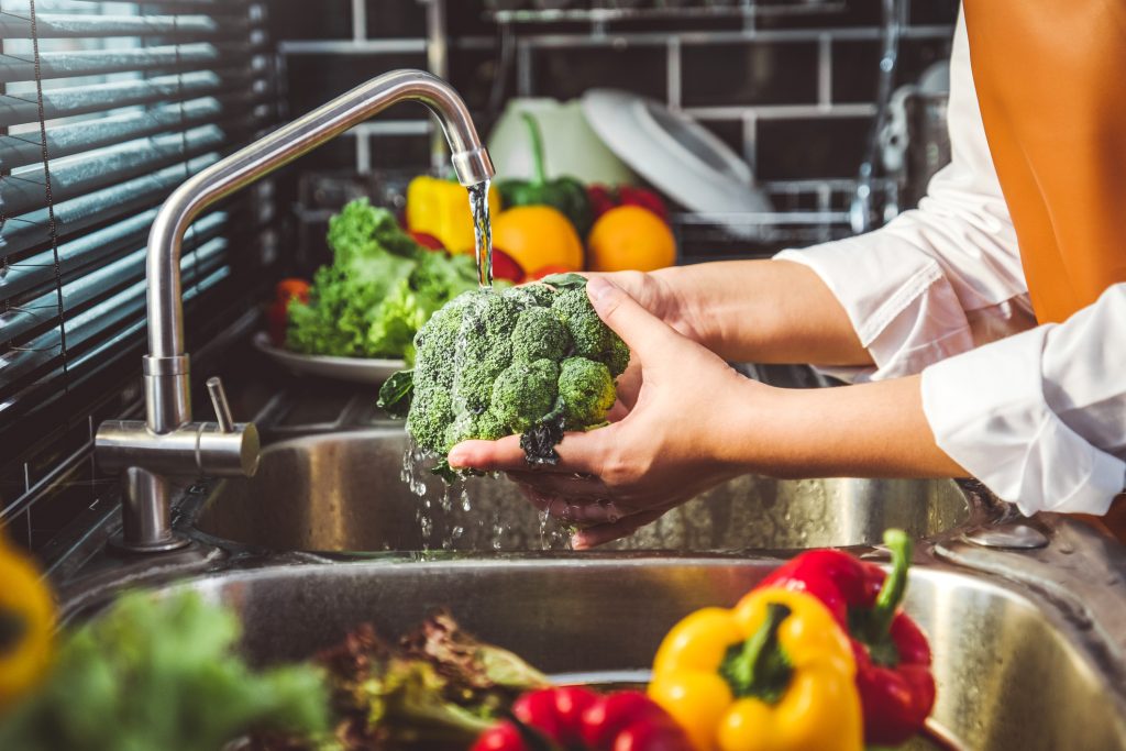 Best way to clean fruits and vegetables